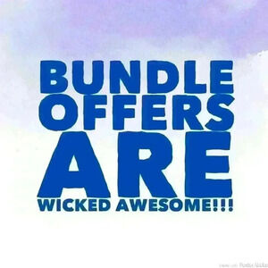 Bundle offers, big discounts👋💥⭐️✨💫🌈 